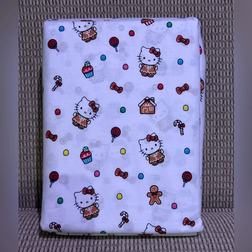 Hello Kitty Sweet Treats 4 Piece Queen Sheet Set Made By Sanrio NWTS